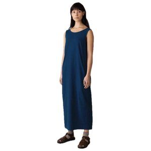 TOAST Lydia Dress, Washed Indigo, Size XL